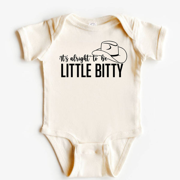 It’s Alright to be Little Bitty Baby Bodysuit | Western Baby