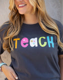 Teach Callie Tee - Dark Gray