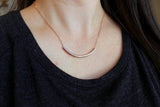 Curved Tube Necklace