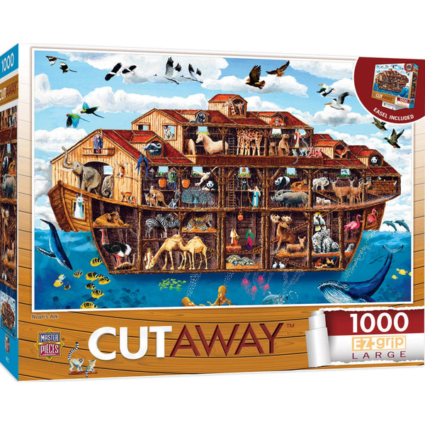 Cutaway - Noah's Ark 1000 Piece EZ Grip Puzzle