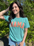 Mama Arched Sparkle Tee