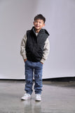 Little Bipsy Hooded Puffer Vest - Black