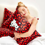 Hello Kitty x Kitsch Pillowcase - Kitty in a Sea of Bows