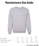 Embroidered Make Heaven Crowded Ash Sweatshirt