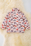 Boys cow pullover