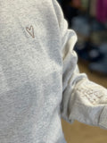 Created With A Purpose Embroidered Sweatshirt