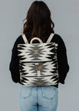 Cream & Black Aztec Backpack