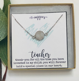 Teacher Necklace