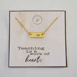 Teacher Necklace