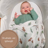 Bear Cub Baby Swaddle Blanket