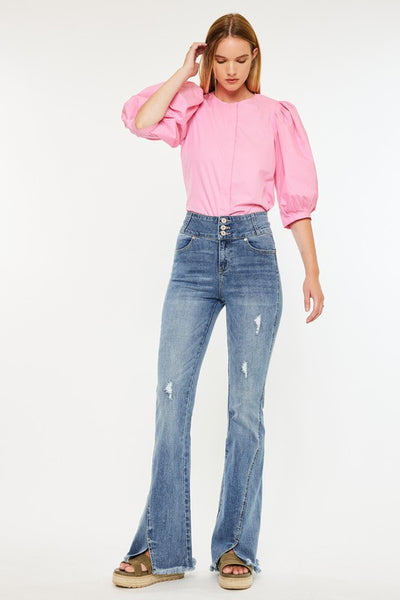 Kan Can Lenny Flare Jeans