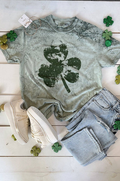 Let's Get Shamrocked Graphic Tee - Fern