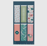 Floral Garden Magnetic Bookmark Set