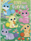 Five Little Bunnies - Children's Touch and Feel Book with Fluffy Tails