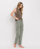 NEW!! VERVET HIGH RISE CARGO STRAIGHT JEANS