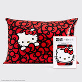 Hello Kitty x Kitsch Pillowcase - Kitty in a Sea of Bows