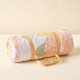 On-the-Go Quilted Blanket-Daisy Craze Peach