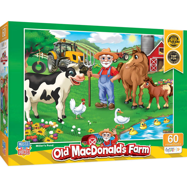 Old MacDonald's Farm - Miller's Pond 60 Piece Puzzle