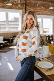Larissa Checkered Knit Sweater