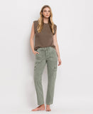 NEW!! VERVET HIGH RISE CARGO STRAIGHT JEANS