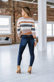 Ruth Striped Knitted Sweater