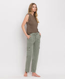 NEW!! VERVET HIGH RISE CARGO STRAIGHT JEANS