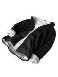 Little Bipsy Reversible Fleece Zip Hoodie - Black