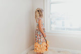 Kids Retro Butter Floral 3 Ruffle Spring Summer Easter Dress