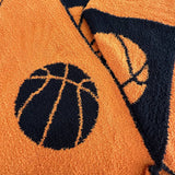 Cozy Basketball Heavy Throw Blanket - 50''X60''