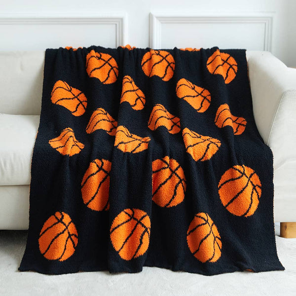 Cozy Basketball Heavy Throw Blanket - 50''X60''