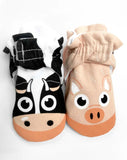 Calf & Piglet Booties 6-12 Months