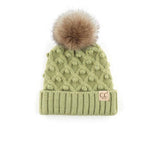 Kids CC Pom detail beanie