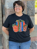 Callie Ann Stetler Serape Pumpkins Tee